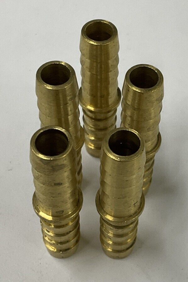 Parker 122HBL-6  Lot of 5  3/8  2 Brass Barb Fitting (BL243) - 0