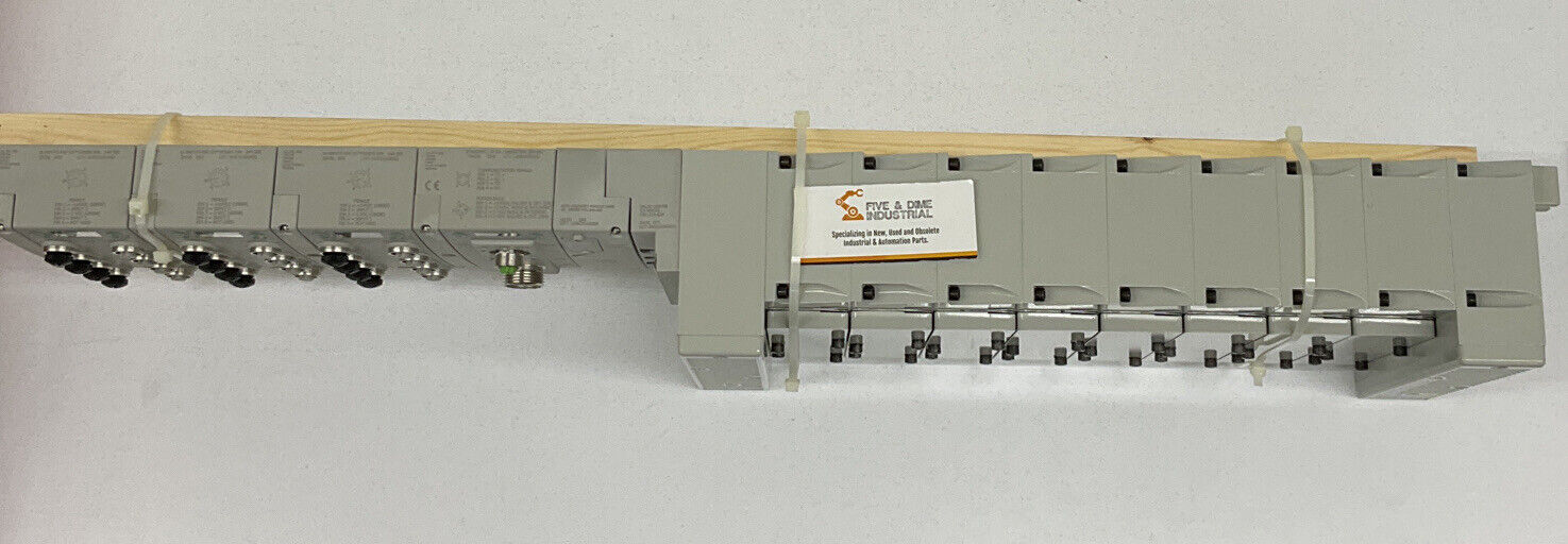 Numatics AK3BH00004NMUF New 8 Bank Ethernet Manifold  (OV104)