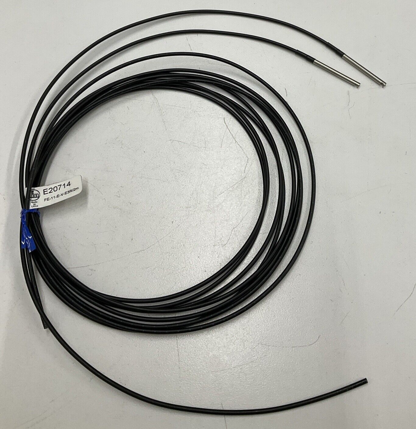 IFM E20714  FE-11-E-V-E3R Fiber Optic Sensor 2 meters (CL250)