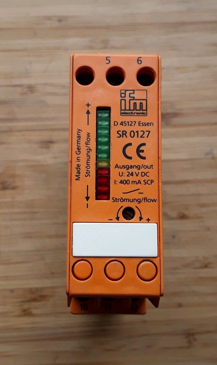 IFM Efector SR0127 New  Control Monitor 24VDC D-45127 (GR108)