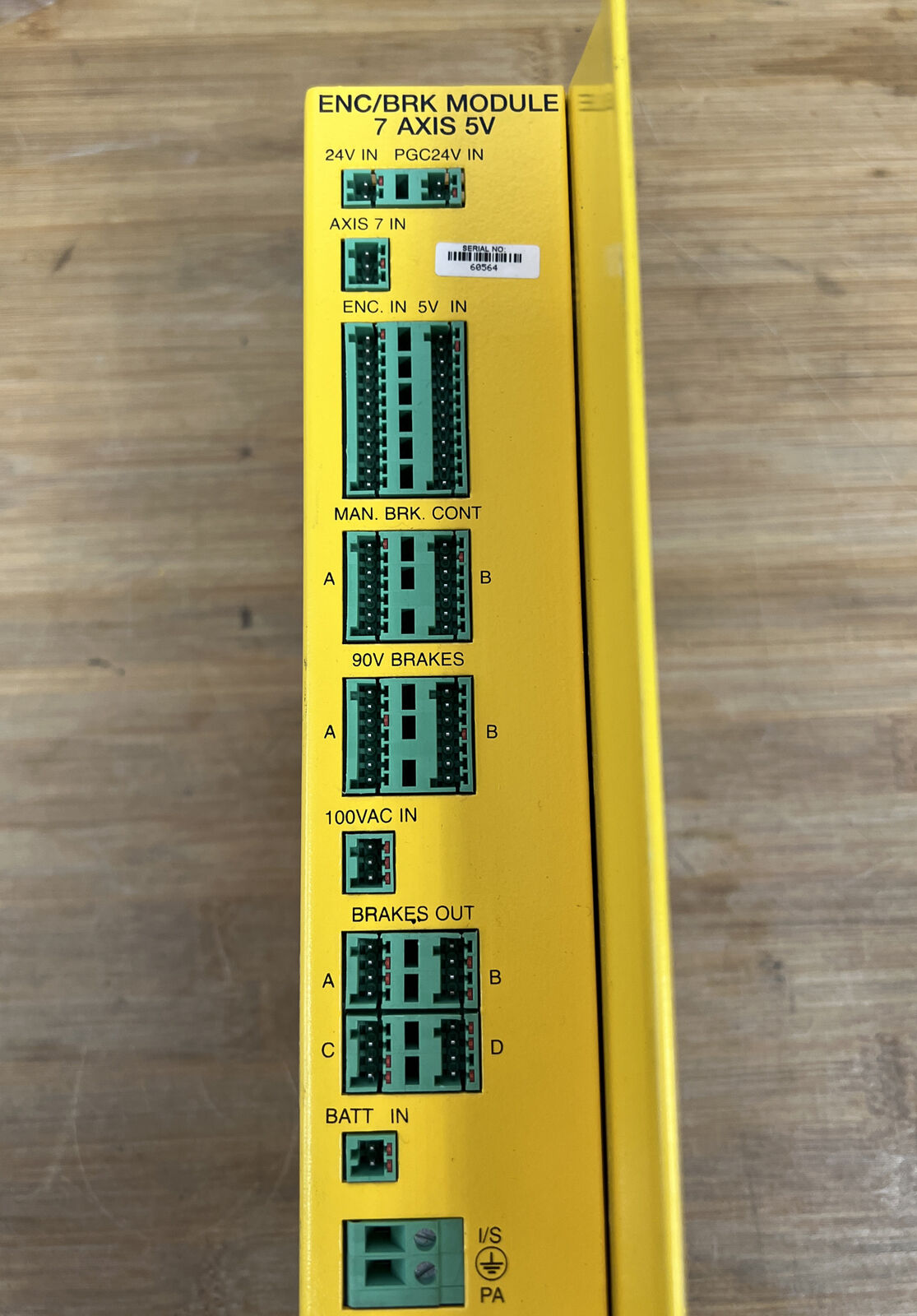 Fanuc 7 Axis Encoder / Brake Module EE-4583-050 Rev F (RE219)