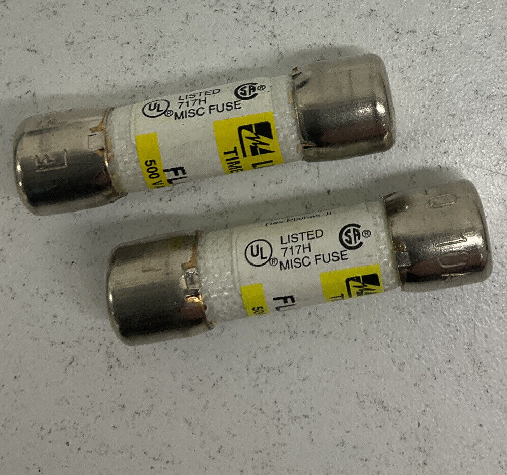 Littelfuse FLQ10 / FLQ-10  Lot of 2  10 Amp Fuses (BL261)