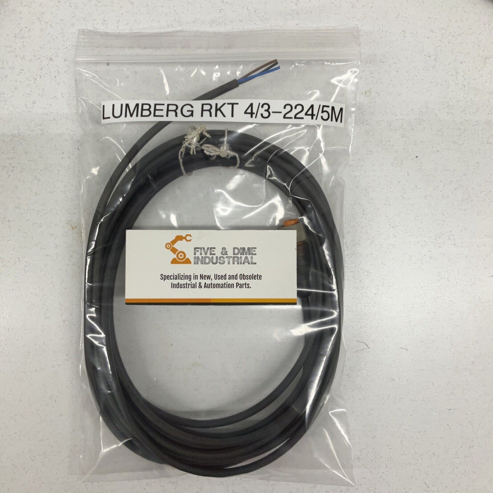 Lumberg Automation RKT 4/3-224/5M Cordset  (CBL127)