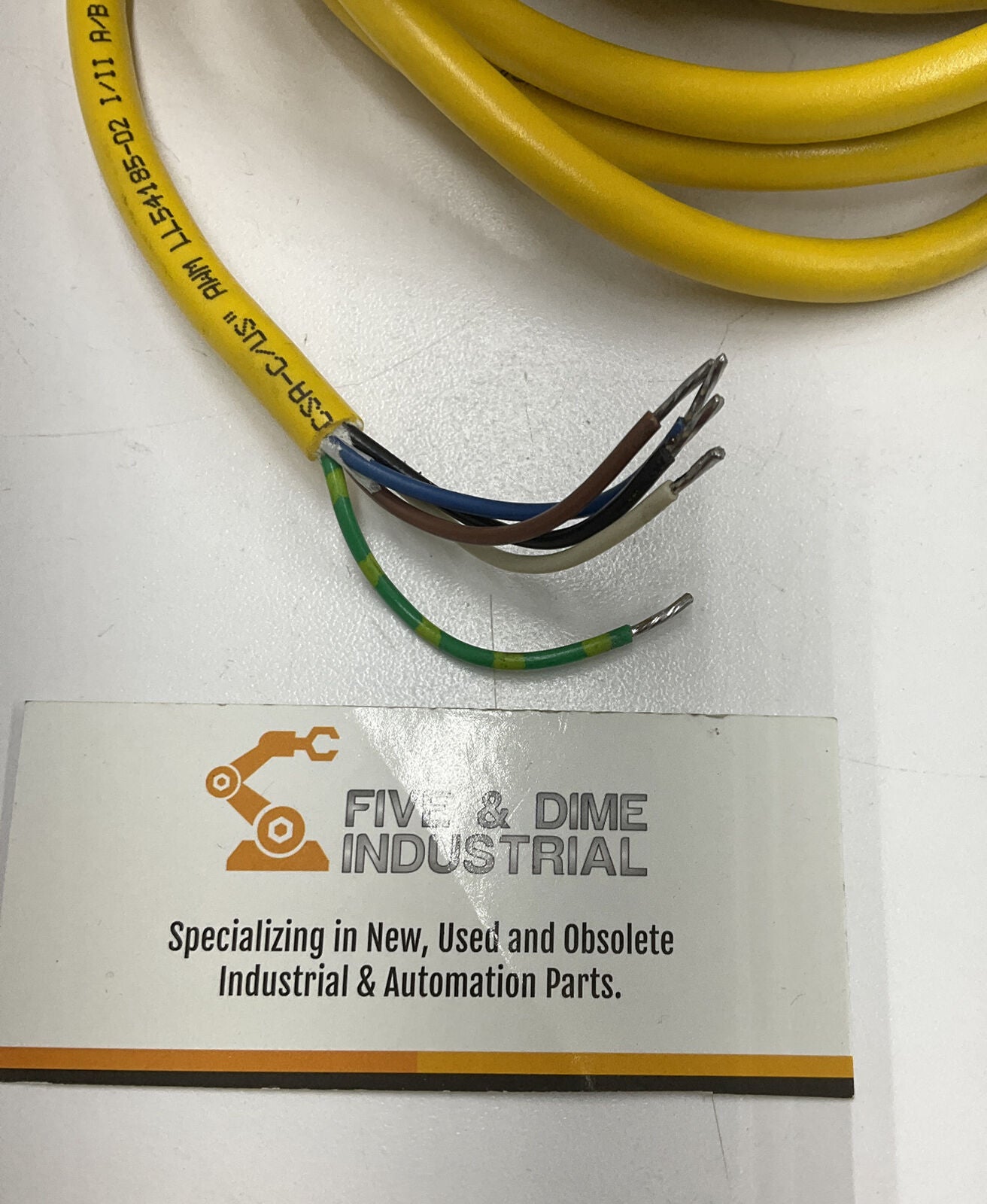 Turck RKM 50-10M Power Cable Cordset 300V 9A (CBL109)