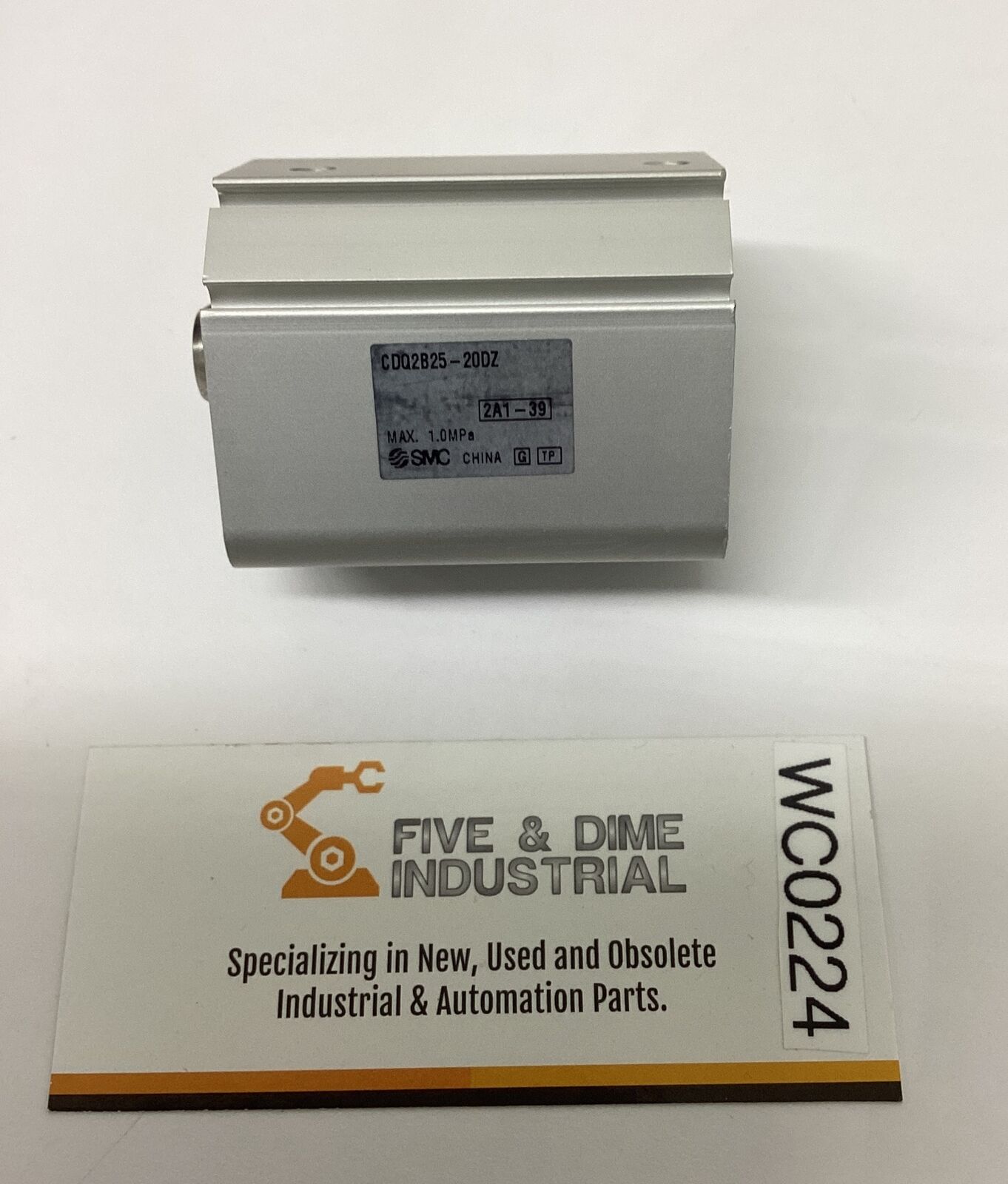 SMC CDQB25-20DZ Compact Pneumatic Cylinder 25 x 20mm (BL285)