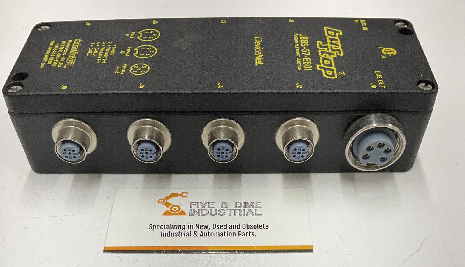 Turck JBBS-57-E801 DeviceNet Multiport Junction Box (CL351)