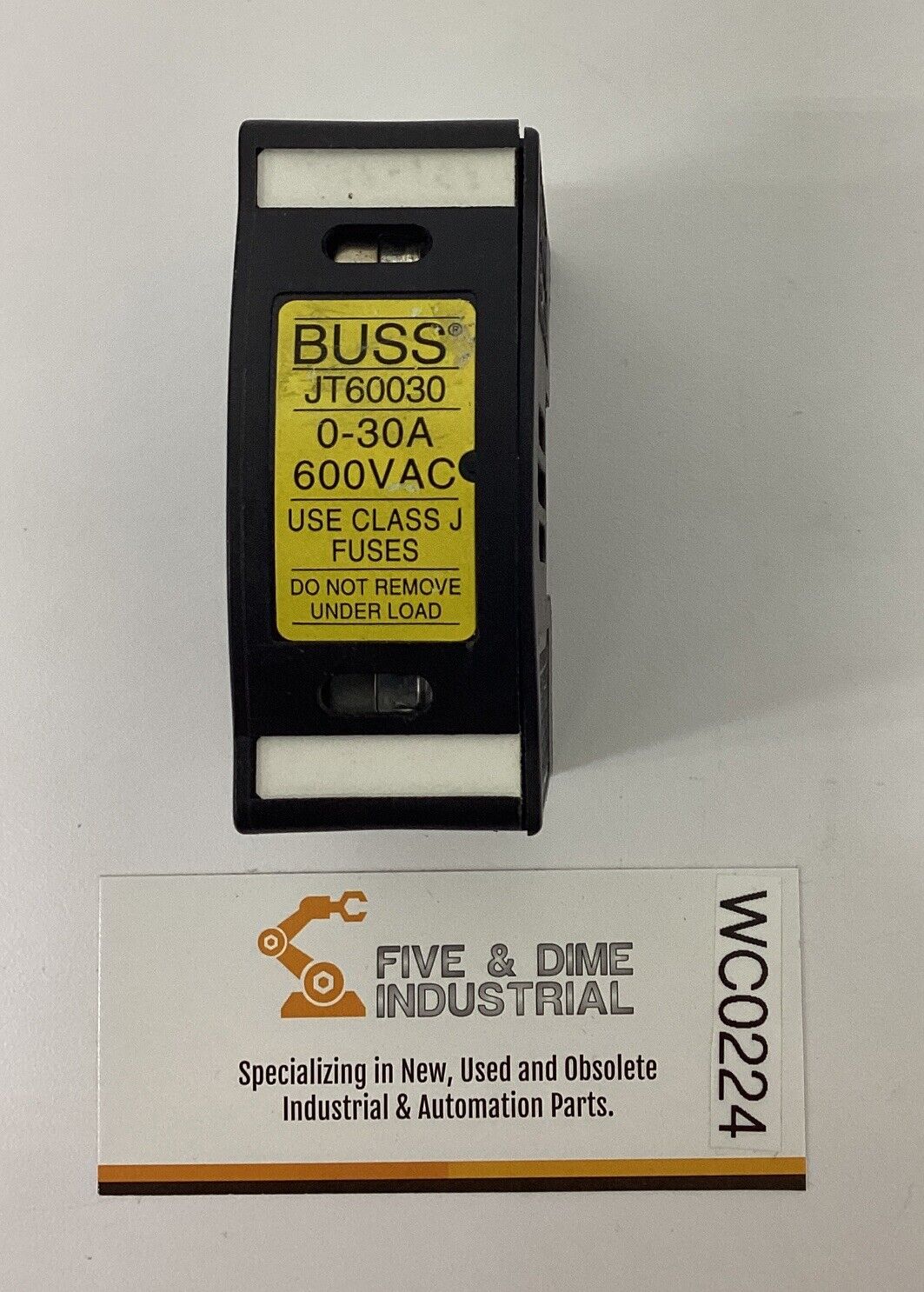 Bussmann Buss JT60030 Class J DIN Mount Fuse Holder (BL271)