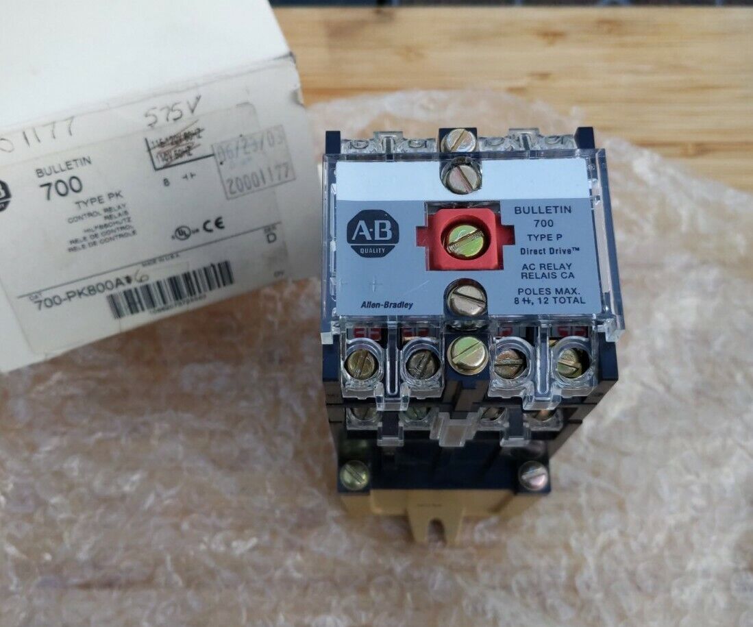 Allen Bradley 700PK800A6 Ser. D 600V  - New  (RE236)