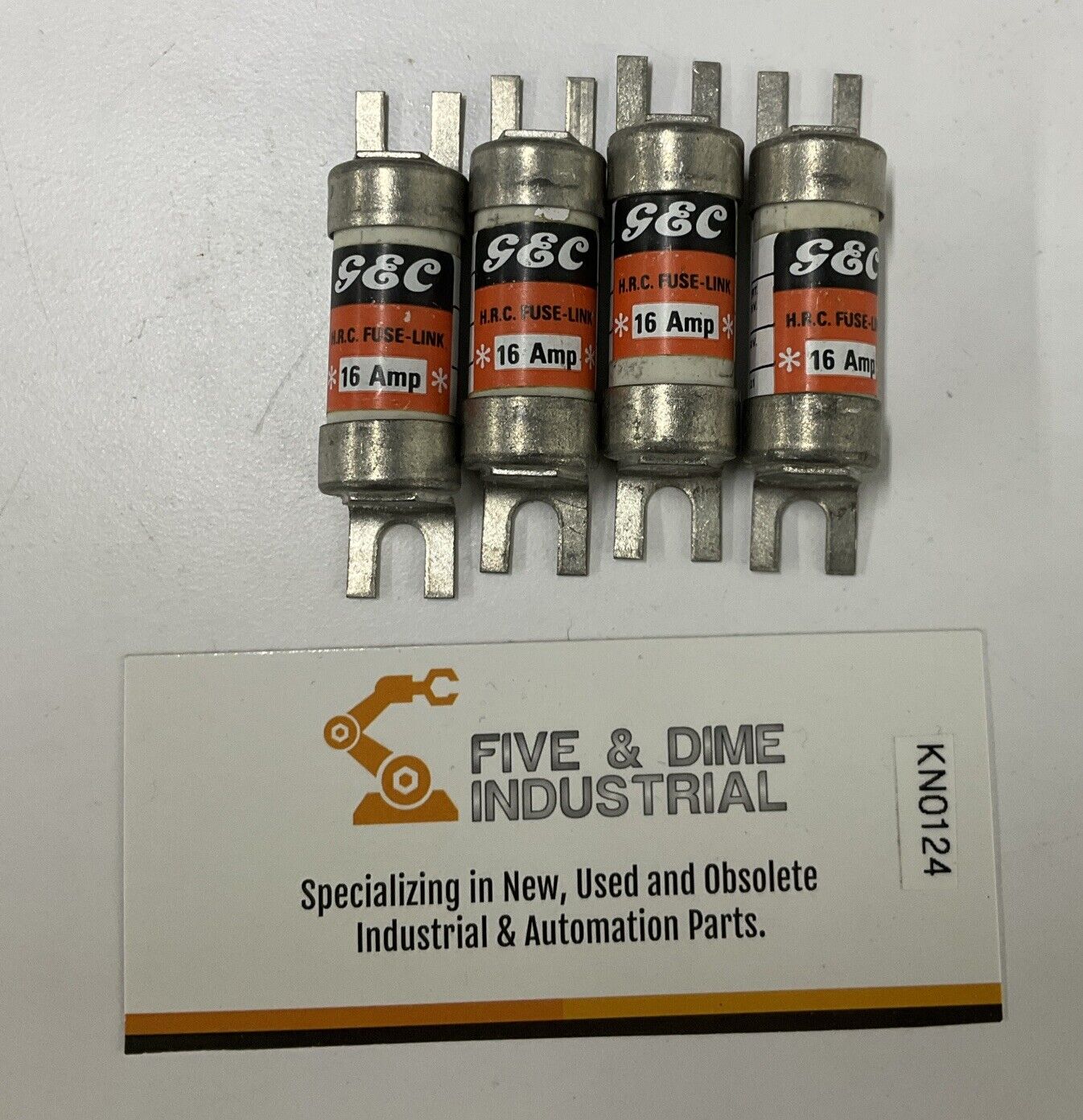 GEC NIT-16 Lot of 4 16 Amp Fuses HRC Fuses(CL276)