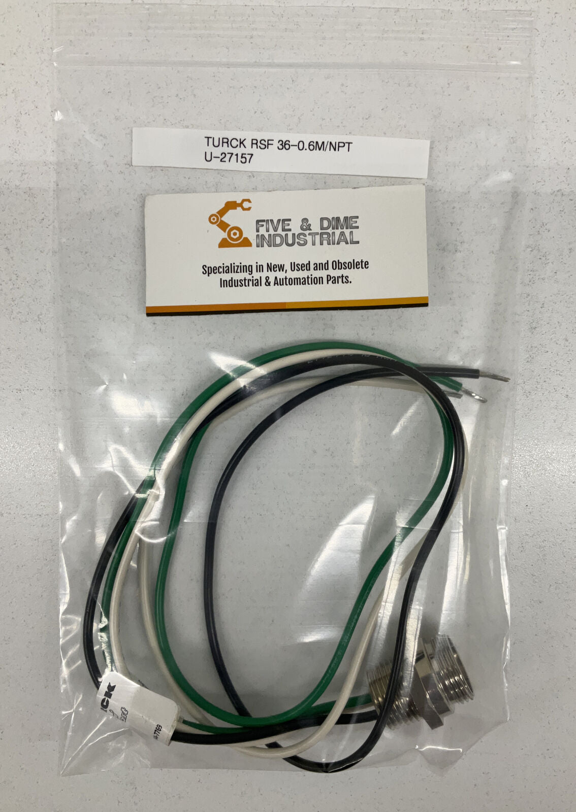 Turck RSF 36-0.6M / NPT U-27157 New Mini-Fast Receptacle (BL182)