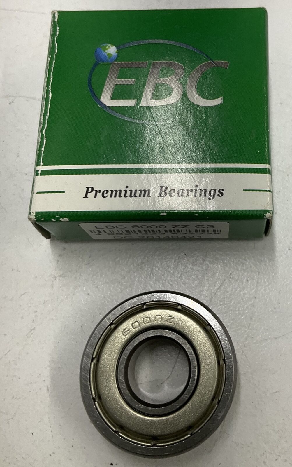 EBC 6000 ZZ C3 Deep Grove Ball Bearing 10x26x8 mm (BL111) - 0