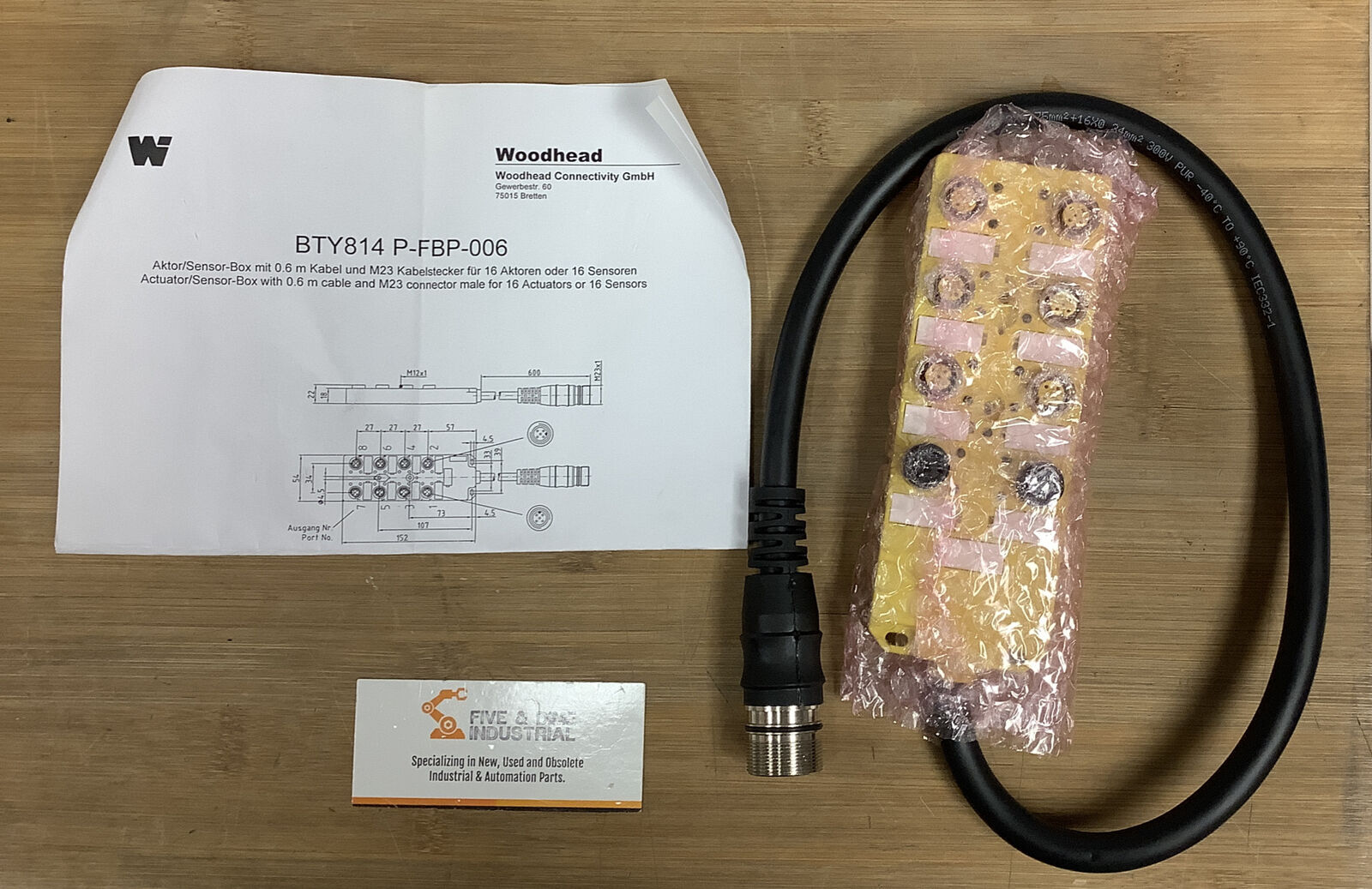 Brad Harrison BTY814P-FBP-006 New MPIS System Sensor (GR208)