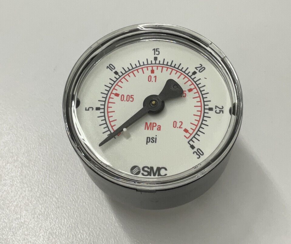 SMC K50-MP02-N01MS Air Pressure Gauge 0-30PSI (CL250)