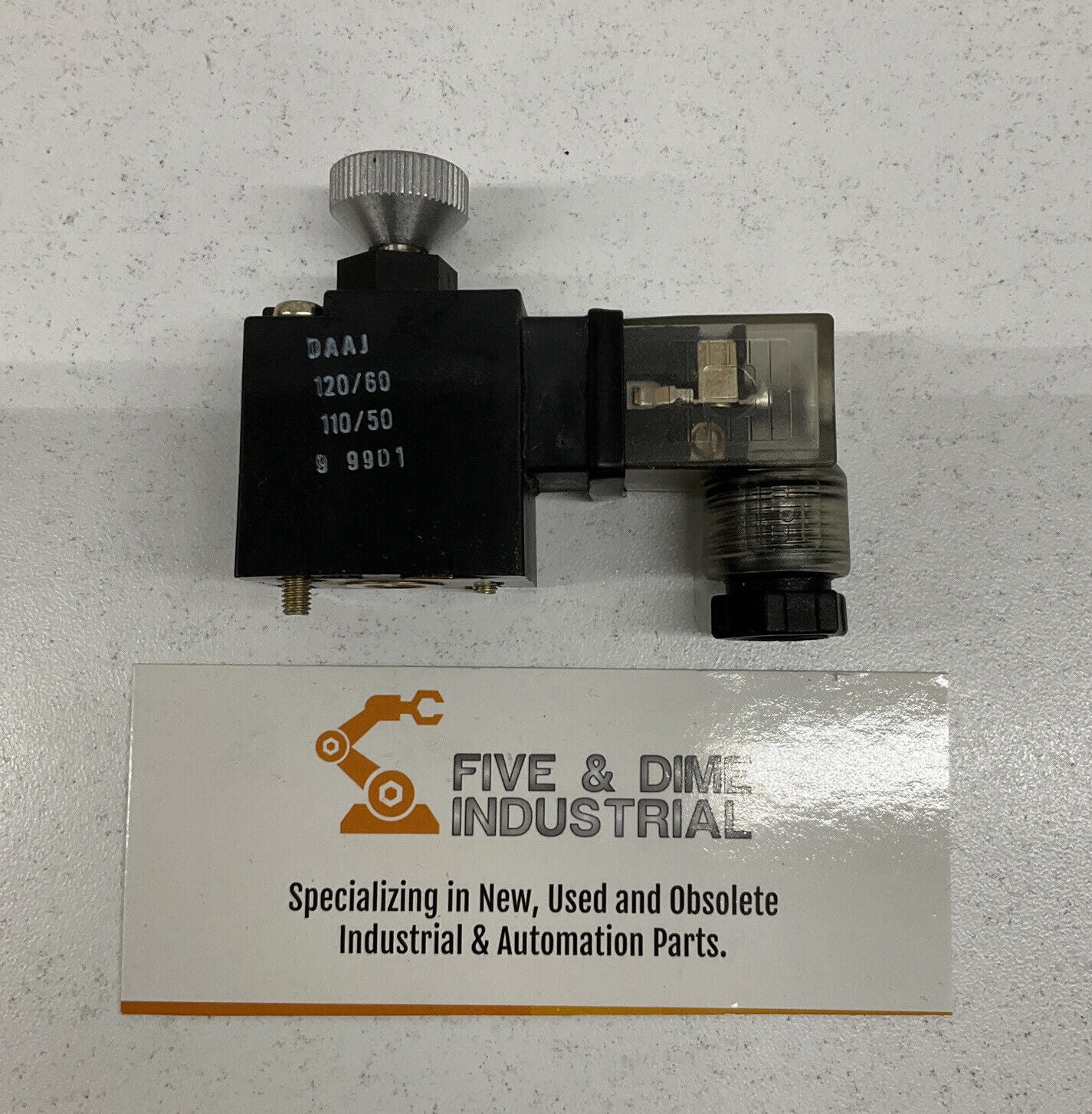 MAC Valves INC DAAJ-3KD 110/50 120/60 Solenoid Head (RE122)