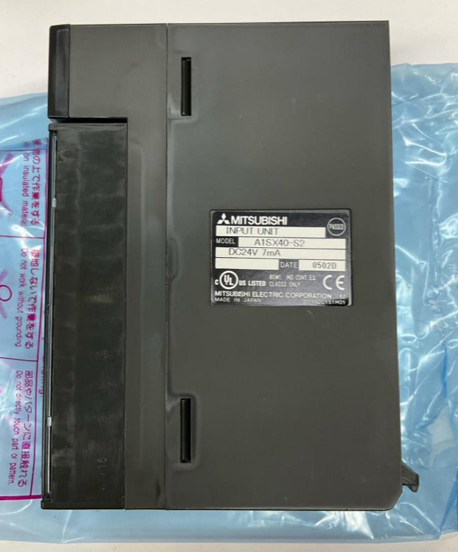 Mitsubishi A1SX40-S2 PLC Input Module 16 pt. 24VDC