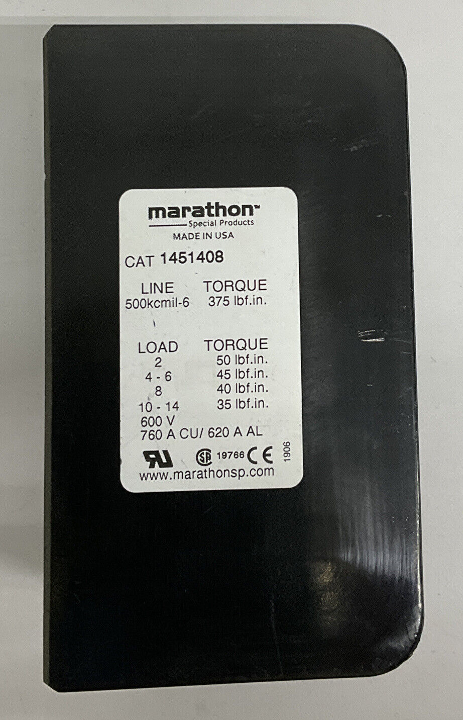 Marathon 1451408 Power Block (BL166)