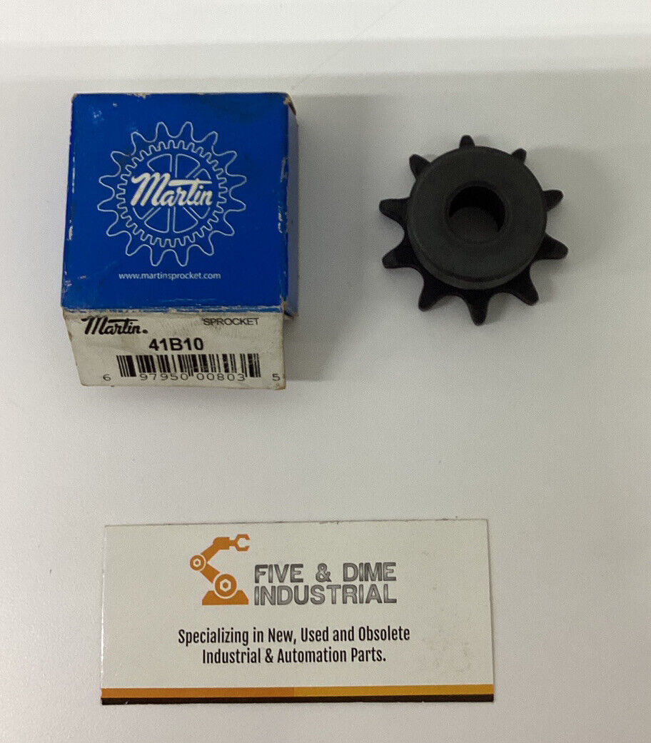 Martin 41B10  Bore to Size Sprocket 1/2'' Bore 10 teeth  (YE171)