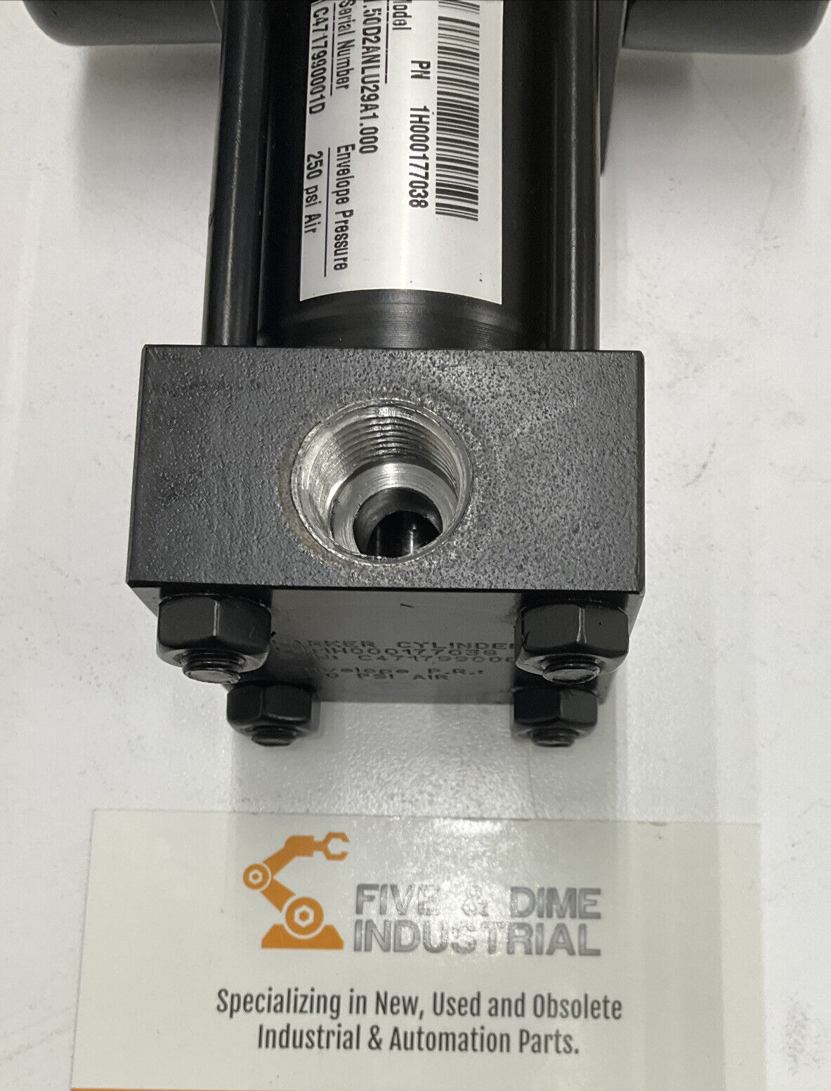 Parker 1.50D2ANLU29A1.000 Hydraulic Cylinder 250PSI (CL302)