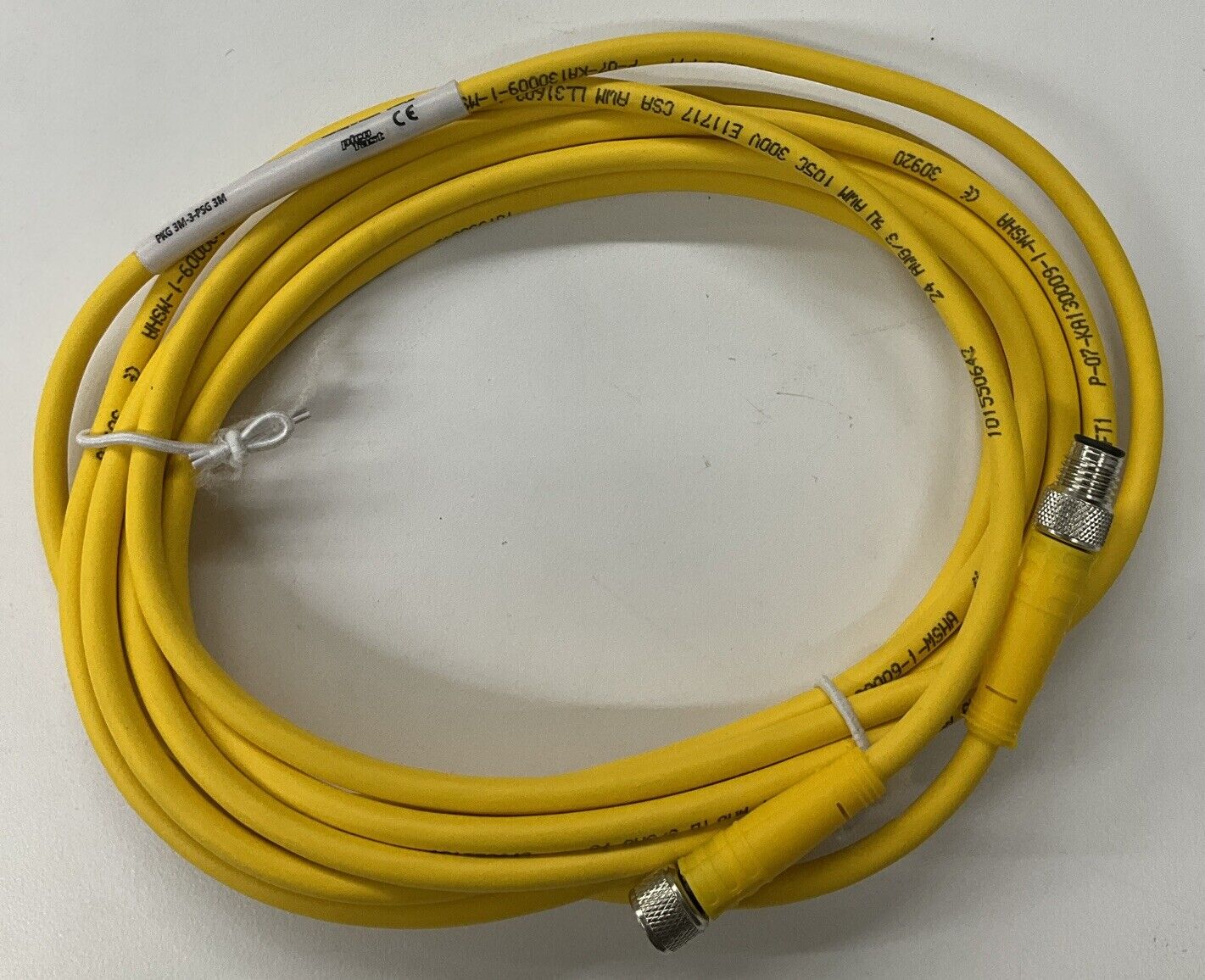 Turck PKG-3M-3-PSG 3M / U2516-36 3-Pin Cable M/F (CL319)