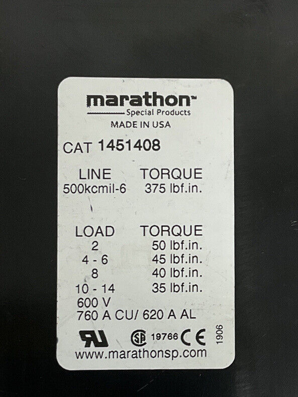 Marathon 1451408 Power Block (BL166) - 0