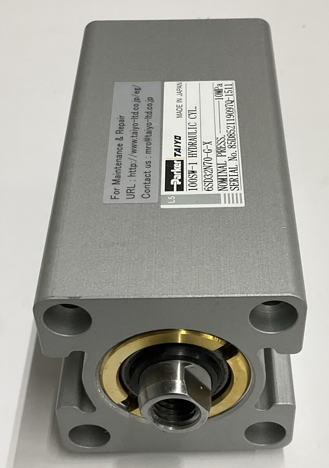 Parker Taiyo 100SW-1  6SD32N70-G-X Hydraulic Cylinder (YE265)