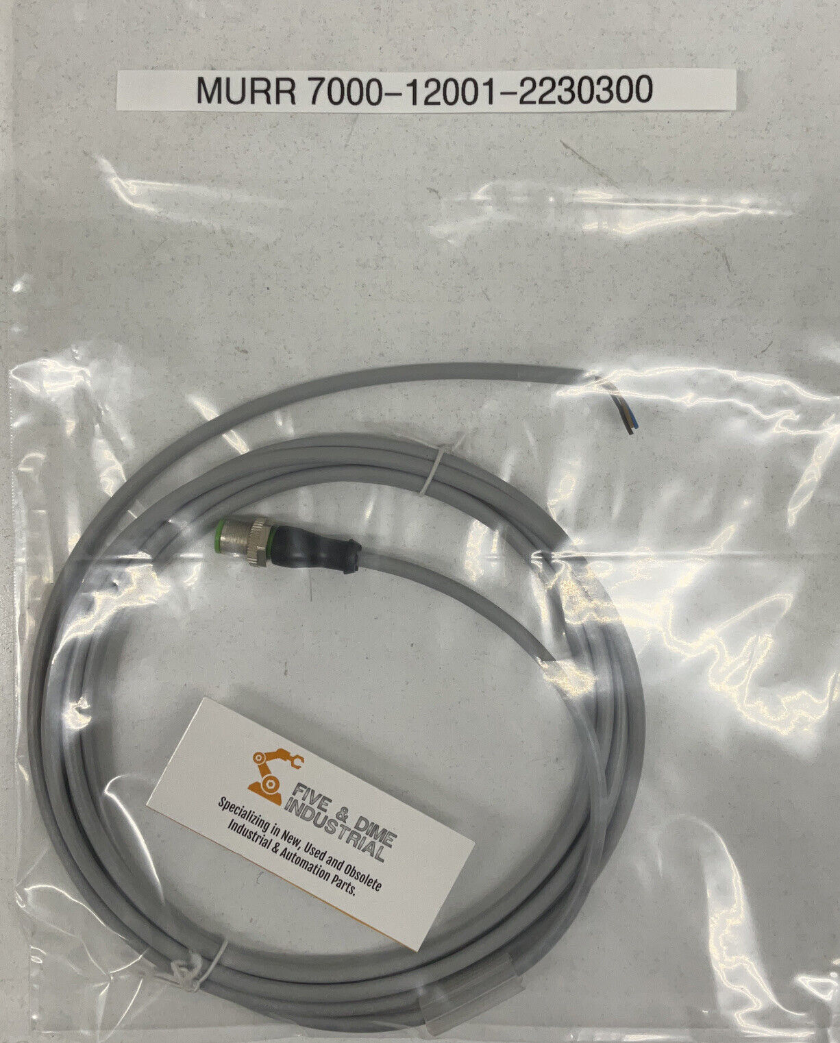 MURR Elektronik 7000-12221-2230300 New M12 Male Cable (CBL123)