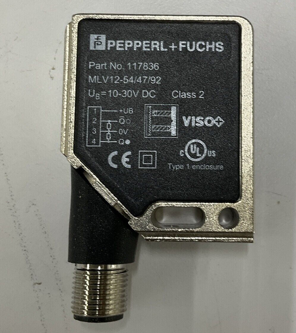 Pepperl Fuchs 117836 New  Sensor Switch MLV12-54/47/92 Class 2 10-30VDC (BL110)