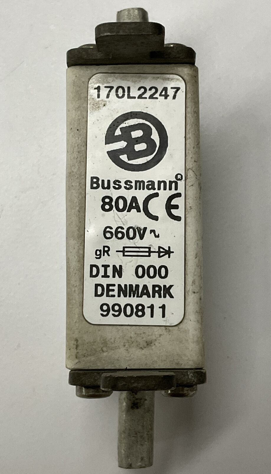 Bussmann 170L2247 80A 660V High Speed Square Body Fuse (CL196)