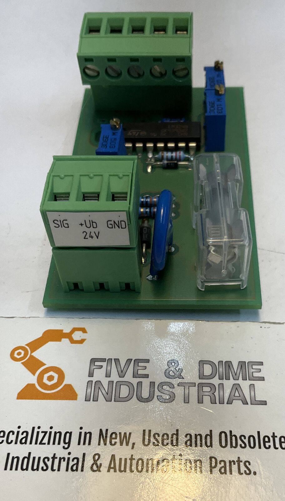 Phoenix Contact UMK-SE 11,25-1 Terminal Block w/ LM324N Quad Op-Amp (CL122)