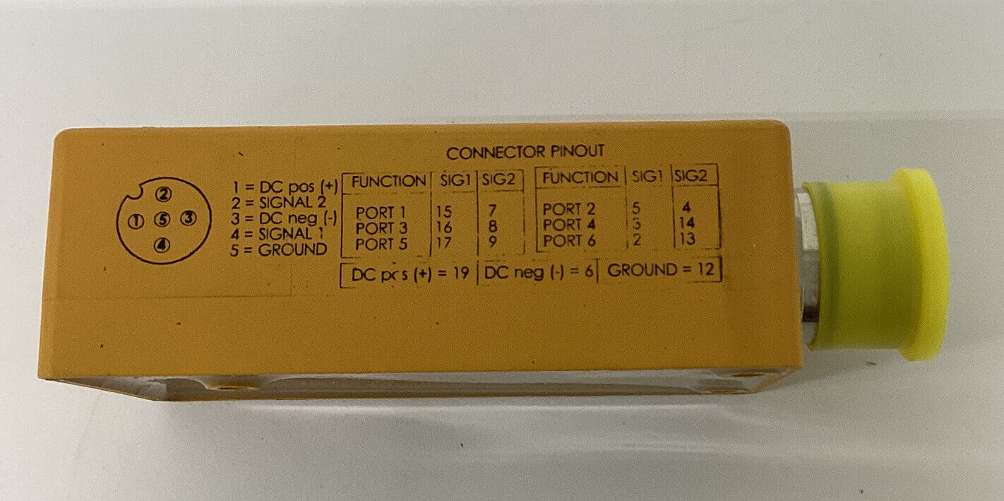 Turck  VB60.5-CS19 / U0220 Multi Box 6- Port Module (YE196)