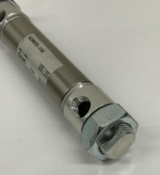 SMC NCDME075-0150 Pneumatic Cylinder 3/4" Bore, 1.5" Stroke