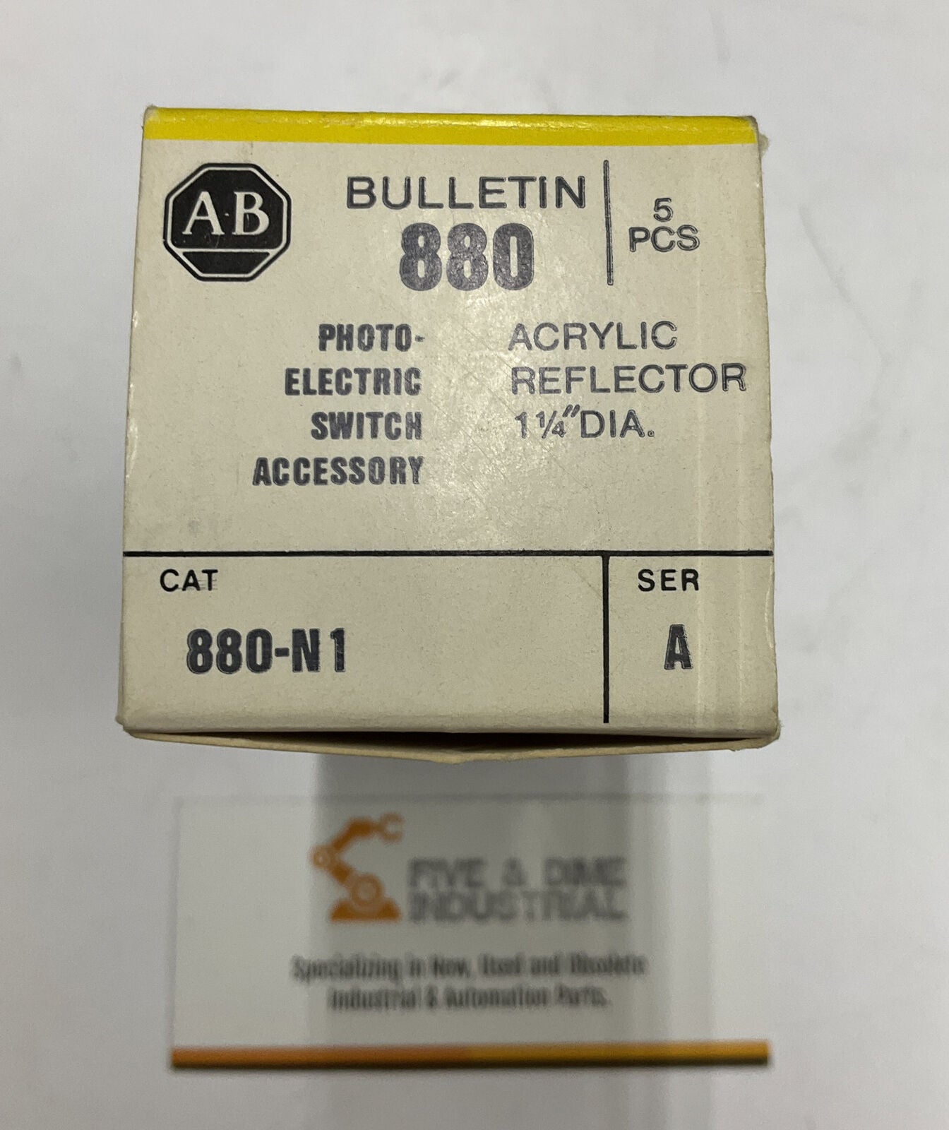 Allen Bradley 880-N1 Acrykic Reflector 1-1/4" Diameter Ser. A (YE223)