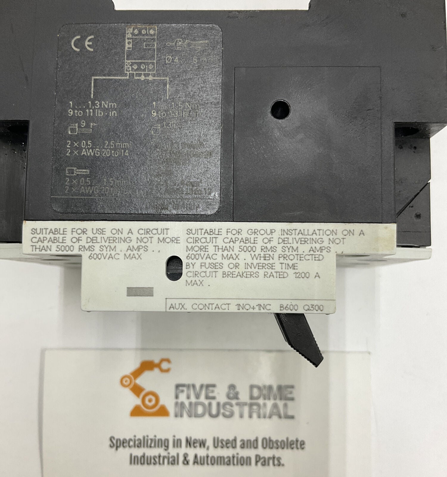 Siemens 3VU1300-1MK00 Circuit Breaker 4-6A (CL141)