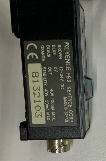 Keyence FS2-62 Fiber Optic Sensor Amplifier - 0