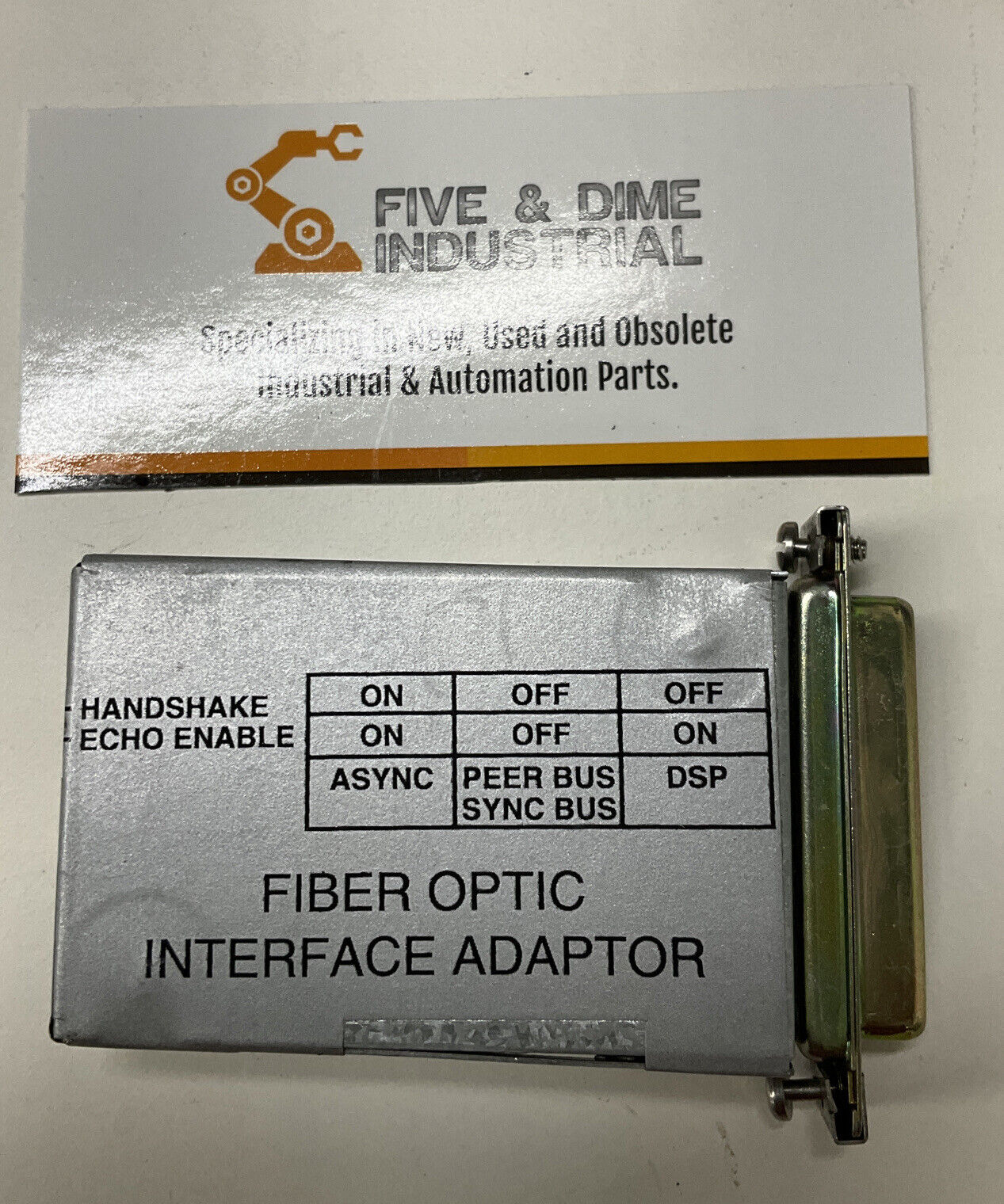 Unico 103-156 Fiber Optic Interface Adaptor, Rev 6, 103156 (BL223)