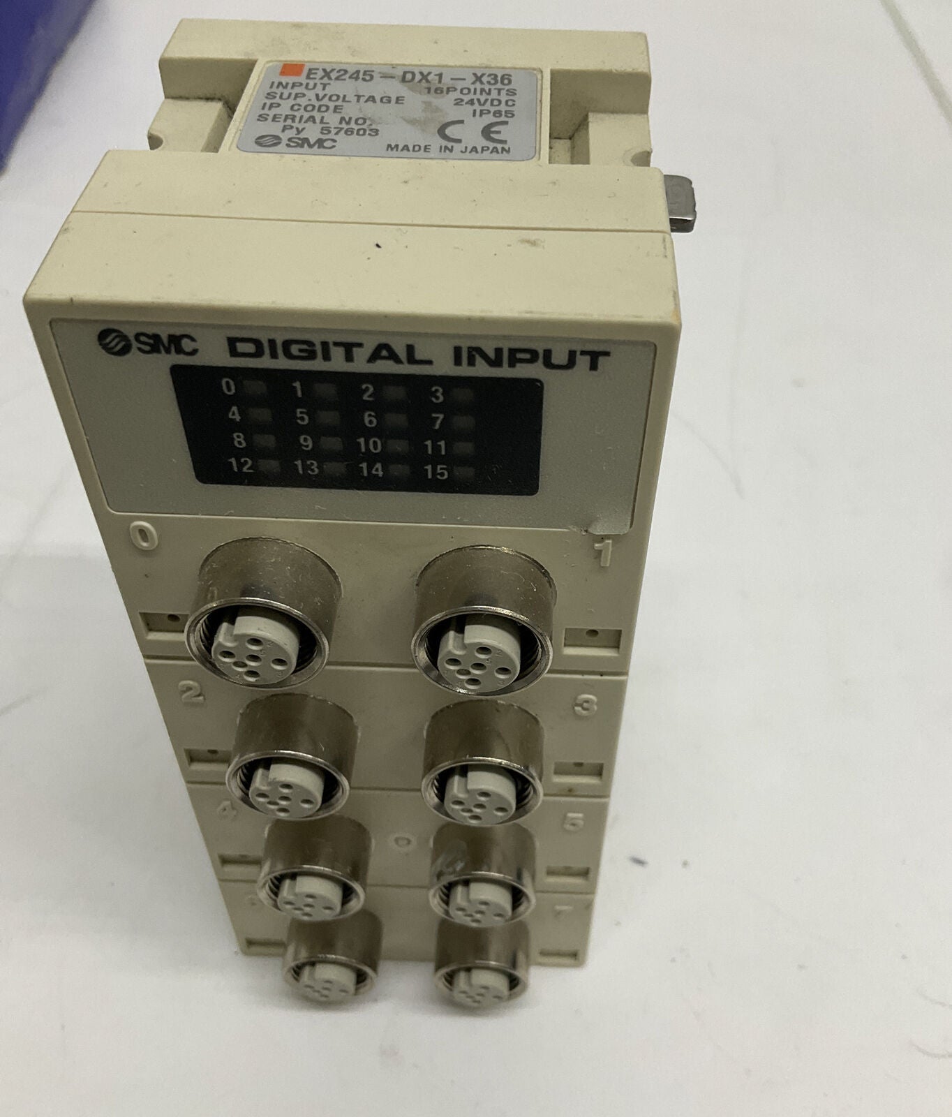 SMC EX245-DX1-X36 Digital Input Control Module 16 Point  (BL162)