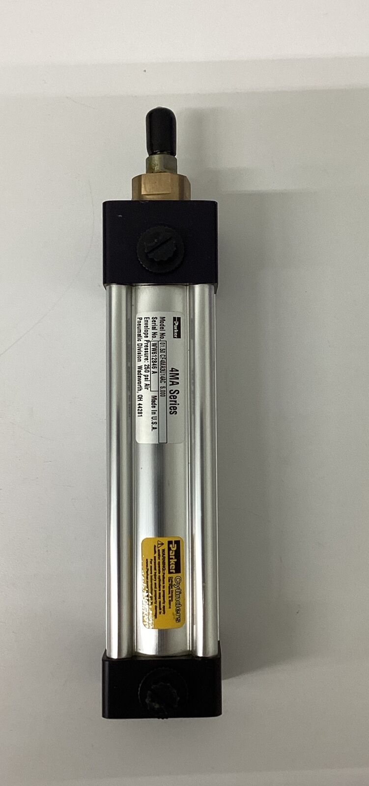 Parker 01.50-CF4MA3U14AC-5.000 Pneumatic Cylinder 1.50'' Bore , 5'' Stroke RE147