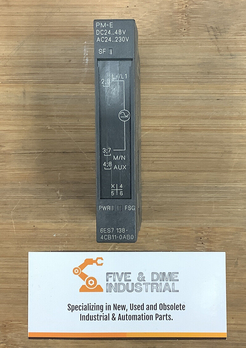 Siemens 6ES7 138-4CB11-0AB0 Digital Power Module (YE137) - 0