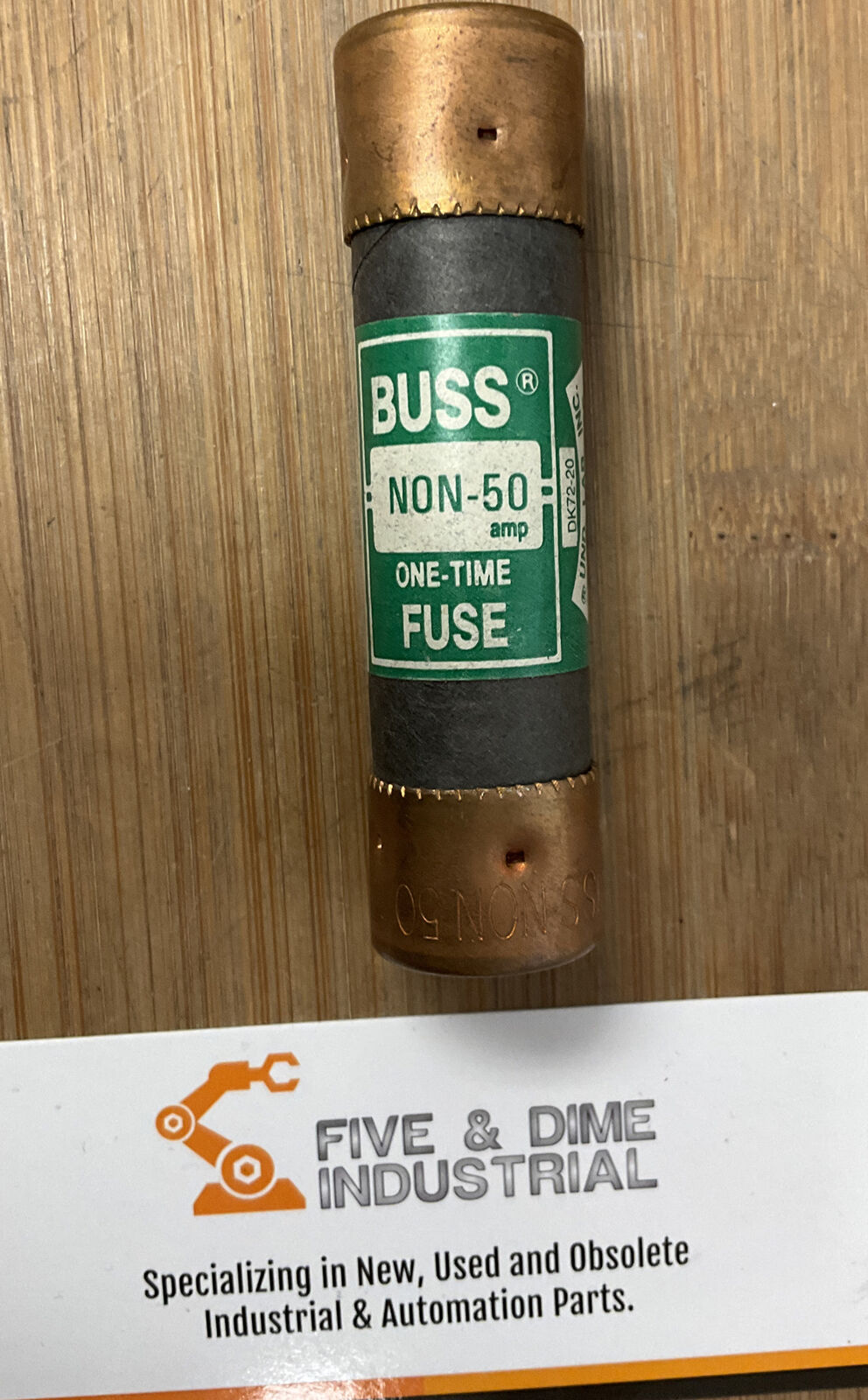 Bussmann NON-50 New One Time Fuse 50A 250V (YE111) - 0