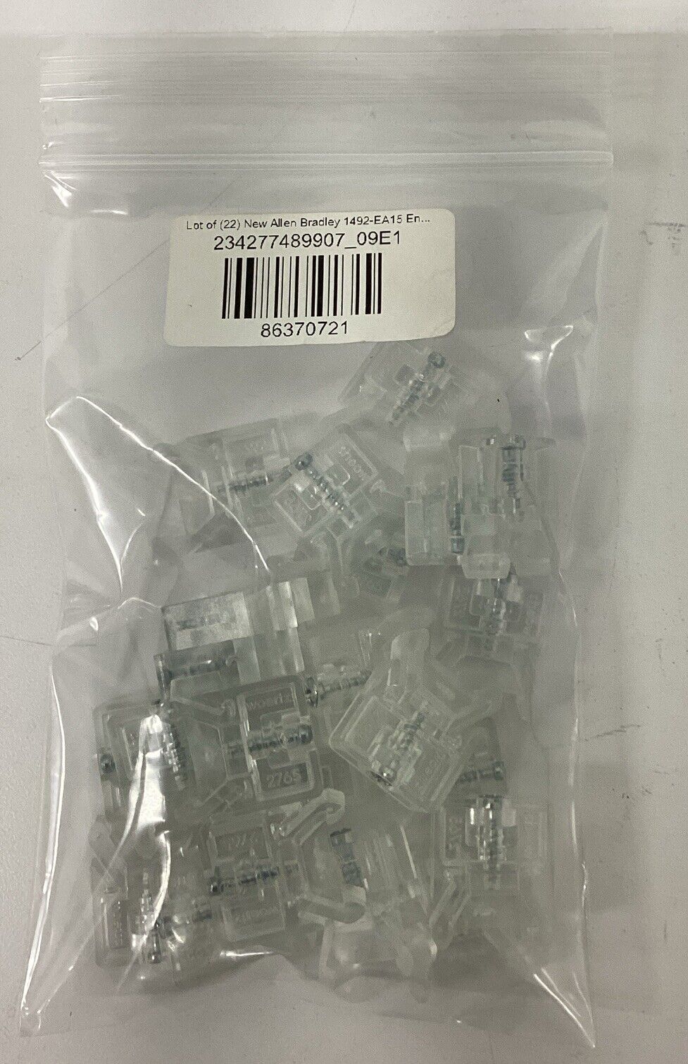 Allen Bradley 1492-EA15 Lot of 22 End Anchor (GR103)