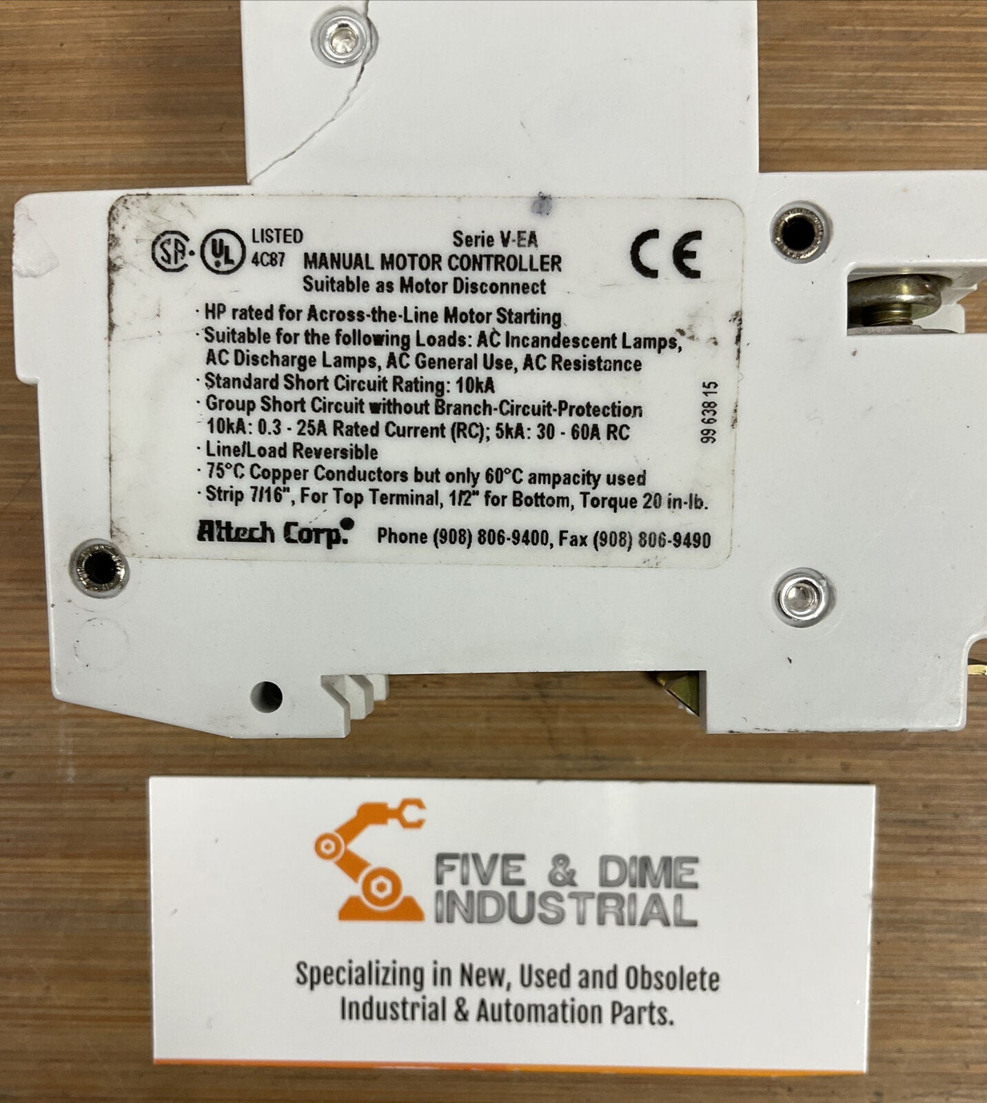 Altech ABL SURSUM 2DU15 15A Circuit Breaker (GR139)