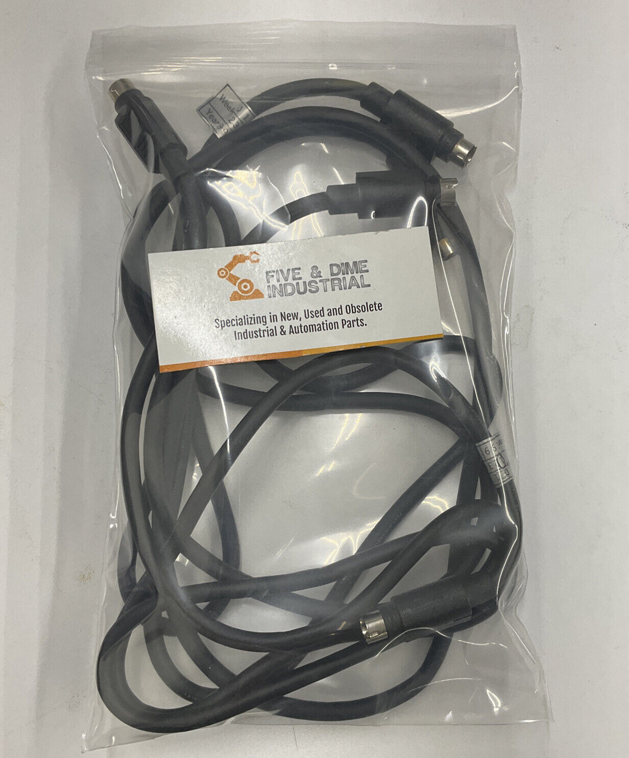 Allen Bradley A22105-134-01 Lot of (3) 8-Pin Communication Cable 1 Meter (BK140)