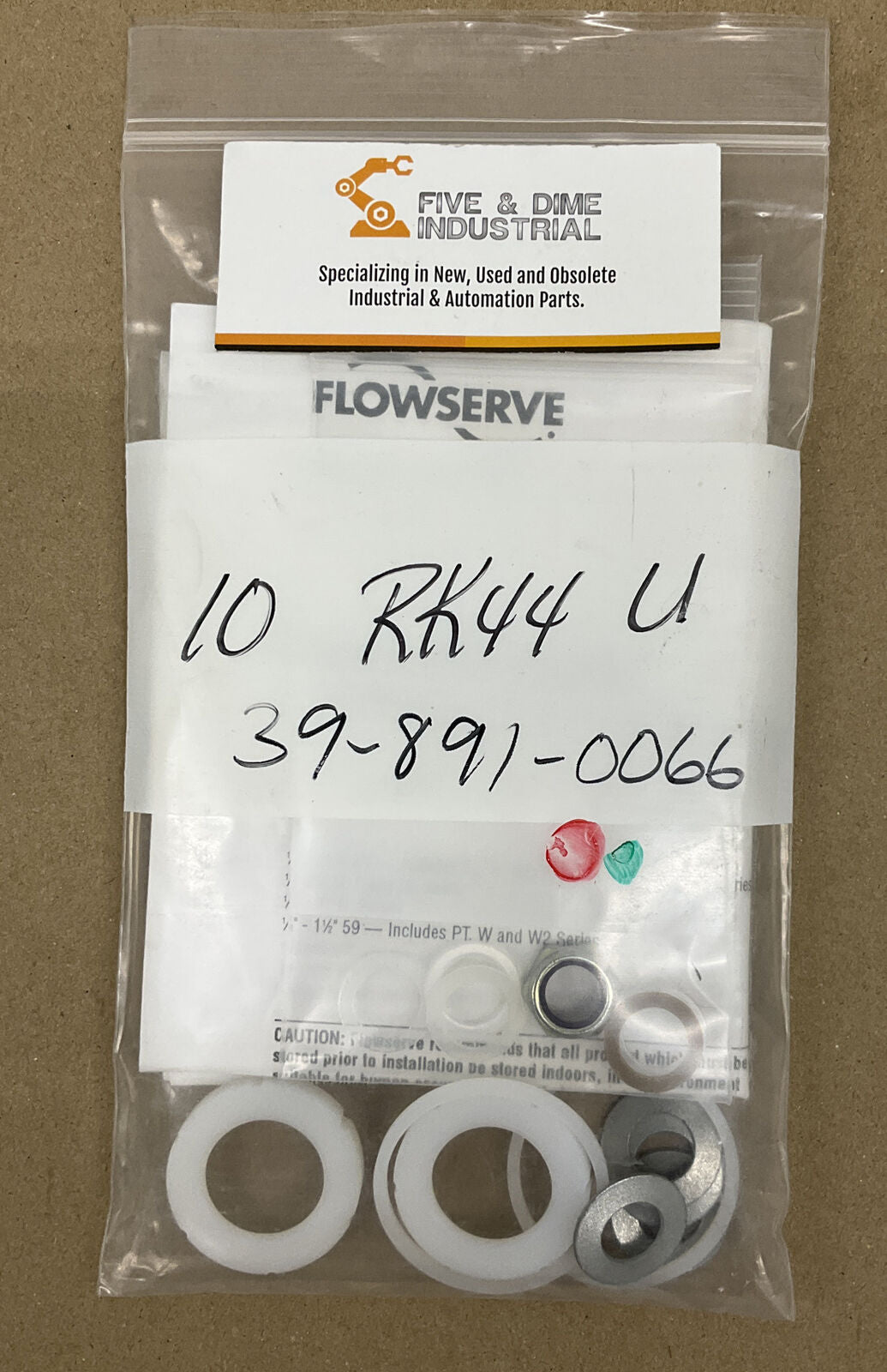 Flowserve Miser Ball Valve Maintenance Kit 10-RK44 (GR154)