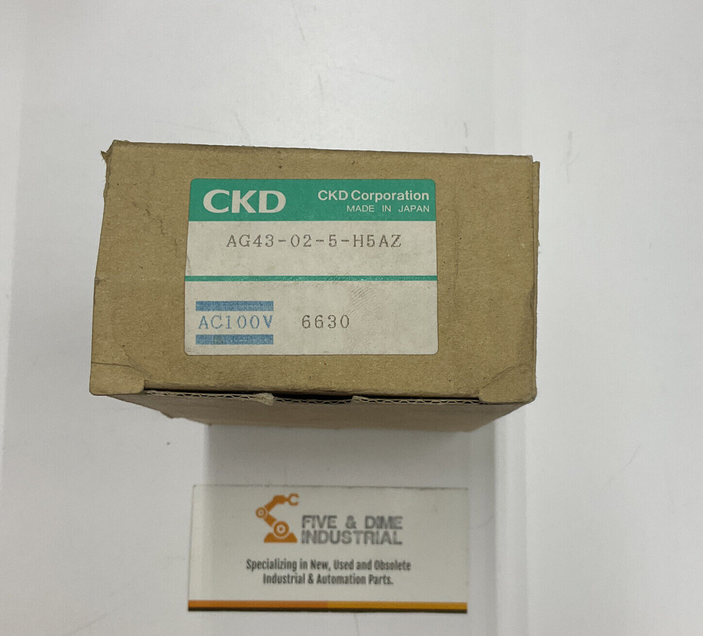 CKD AG43-02-5-H5AZ Solenoid Valve AC100V 50/60Hz (CL230)