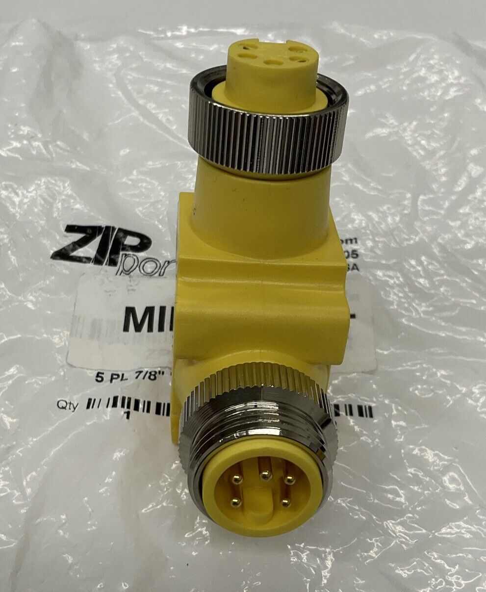 Automation Direct ZP-S1-5MFF-T Coupler 5-Pole 7/8" Male/Female/Female (BK156)