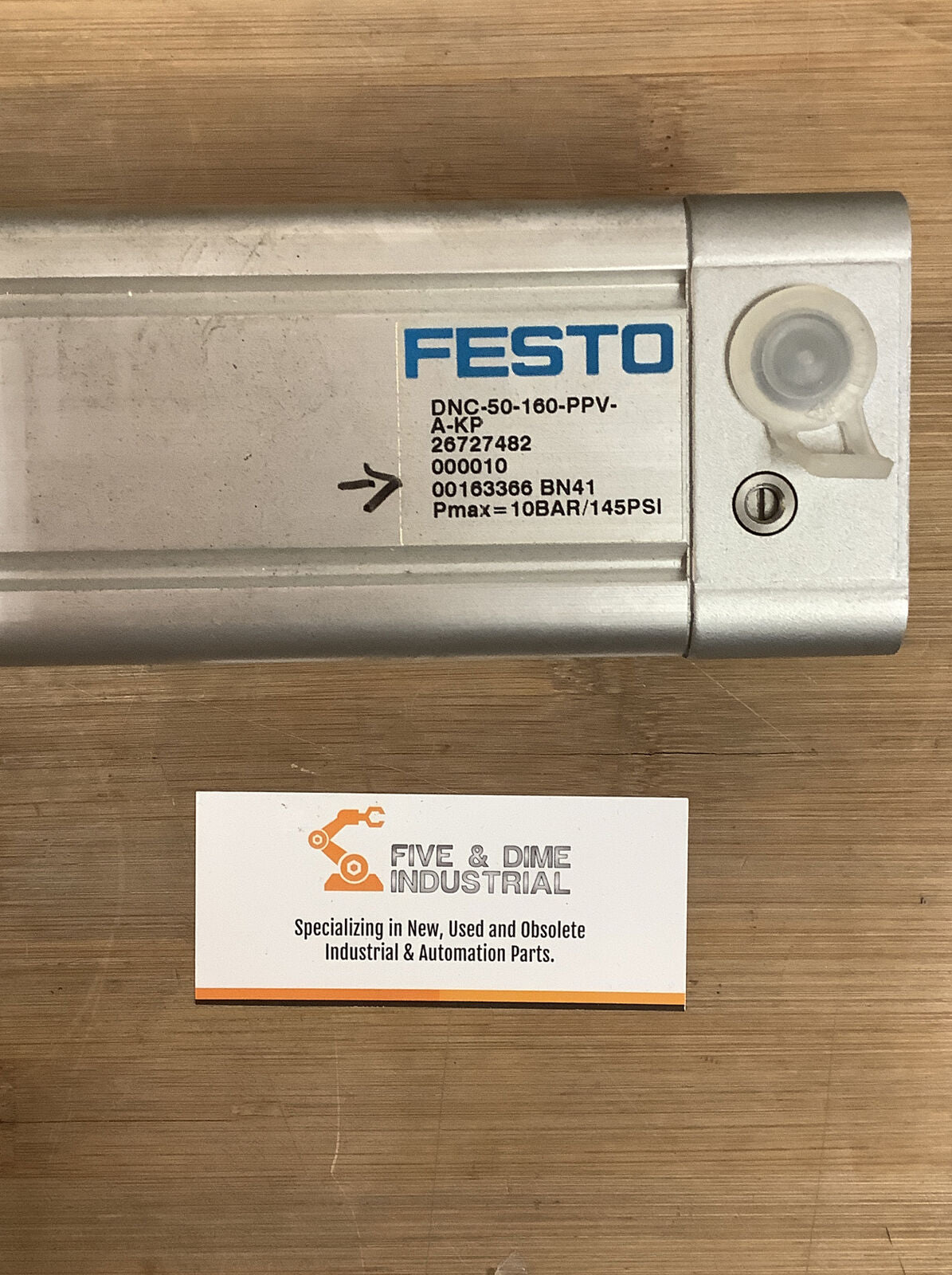 Festo DNC-50-160-PPV-A-KP New Pneumatic Cylinder 26727482 (GR186)