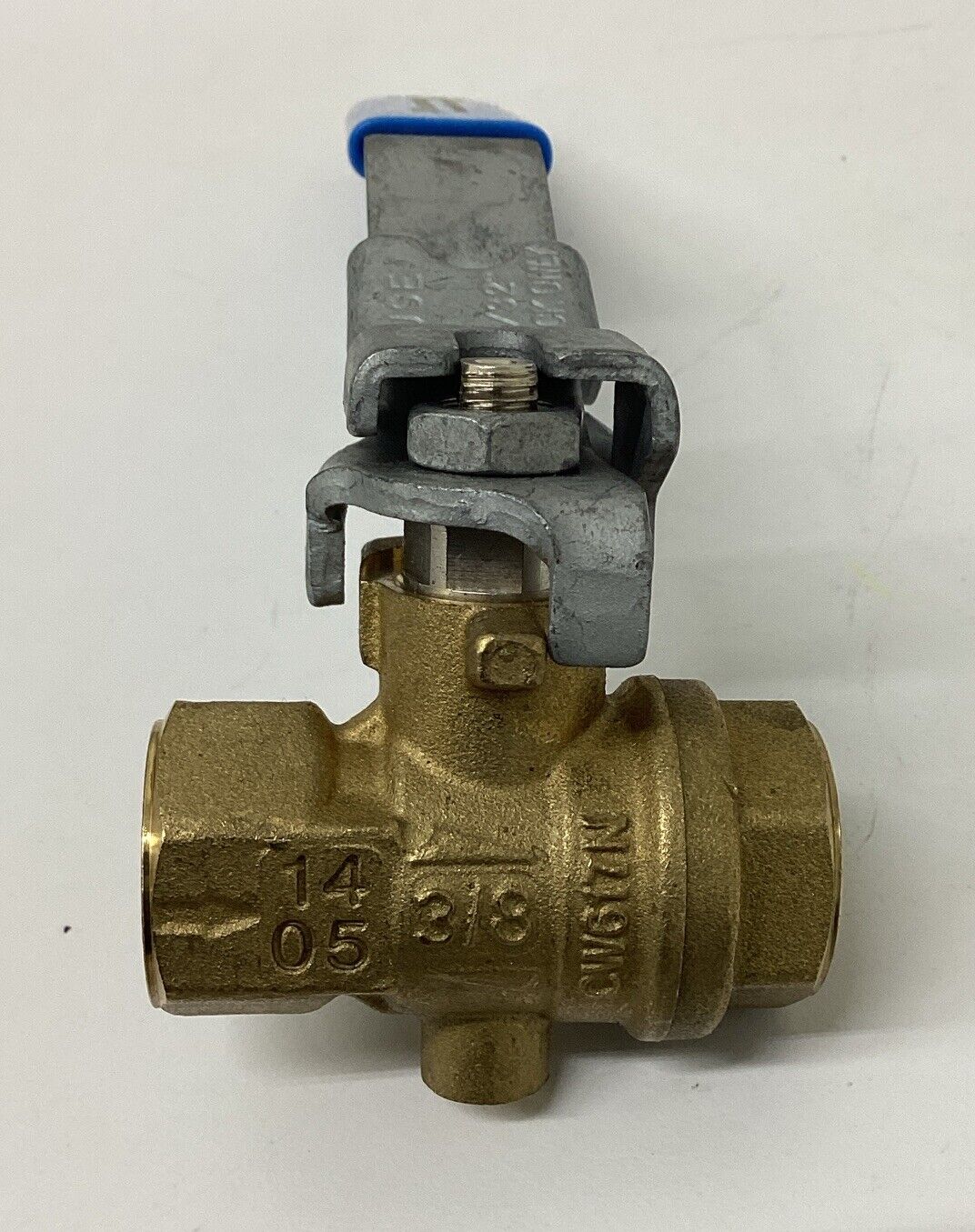 Rub S93C41  Brass Ball Valve Lockable Handle 3/8'' NPT Female (BK169)