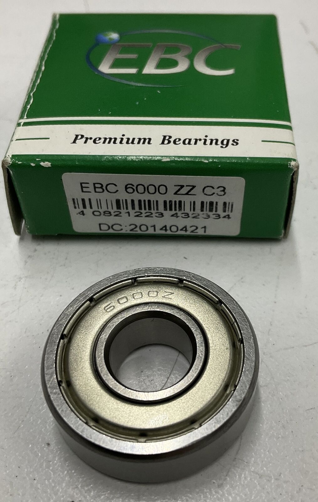 EBC 6000 ZZ C3 Deep Grove Ball Bearing 10x26x8 mm (BL111)