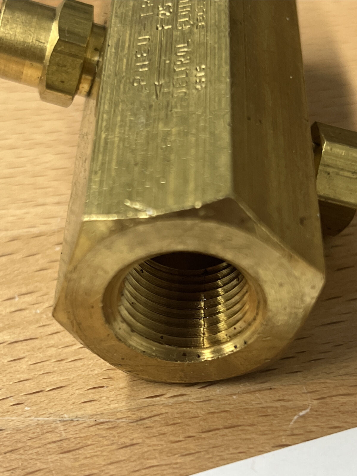 Detrol F25B 3/8" Brass Needle Valve (YE145)