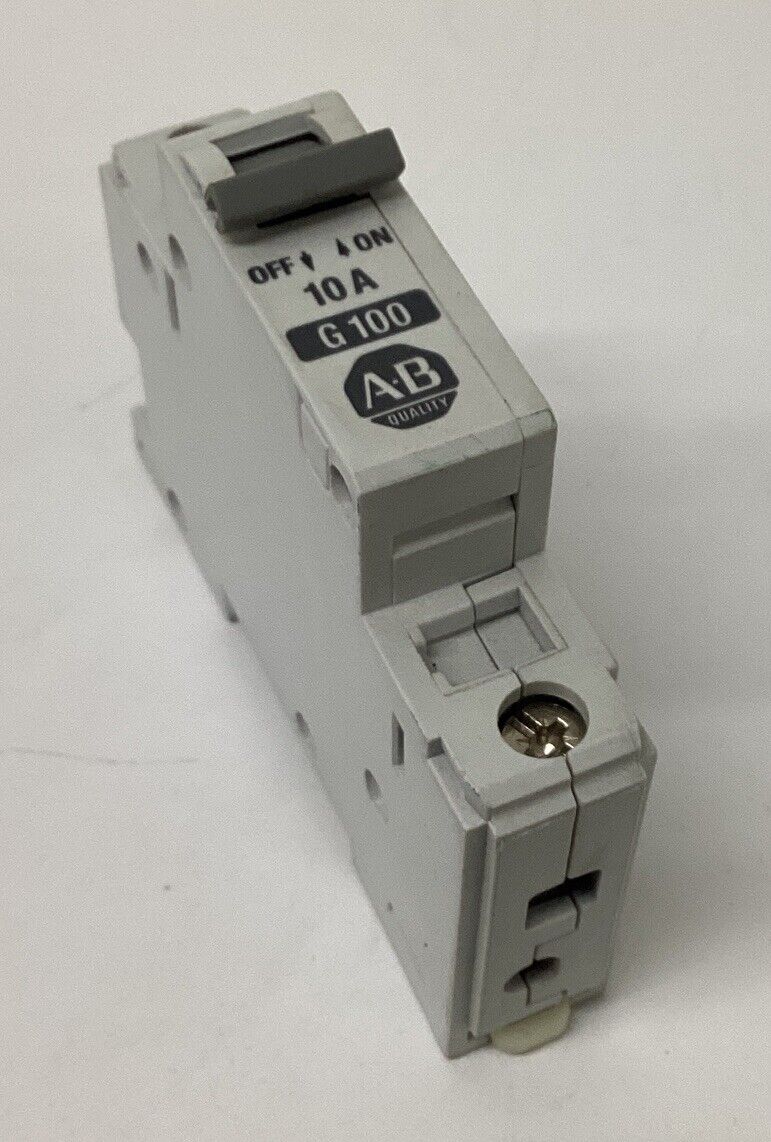 Allen Bradley 1492-CB1-G100 Din Mount 10A Circuit Breaker (YE220)